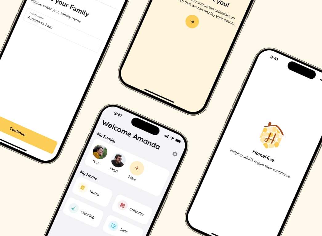 A family app designed for busy households to streamline daily organisation